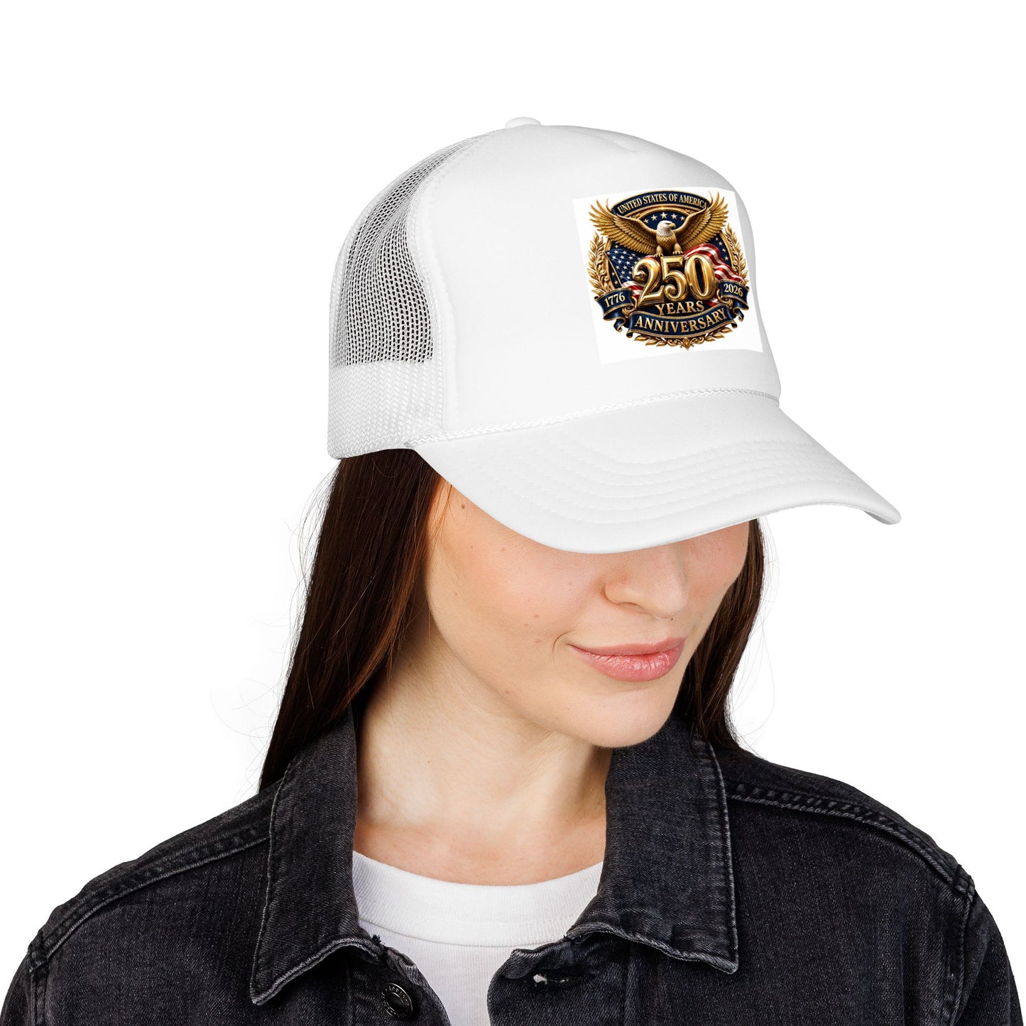 250th Anniversary Eagle Patch Trucker Hat