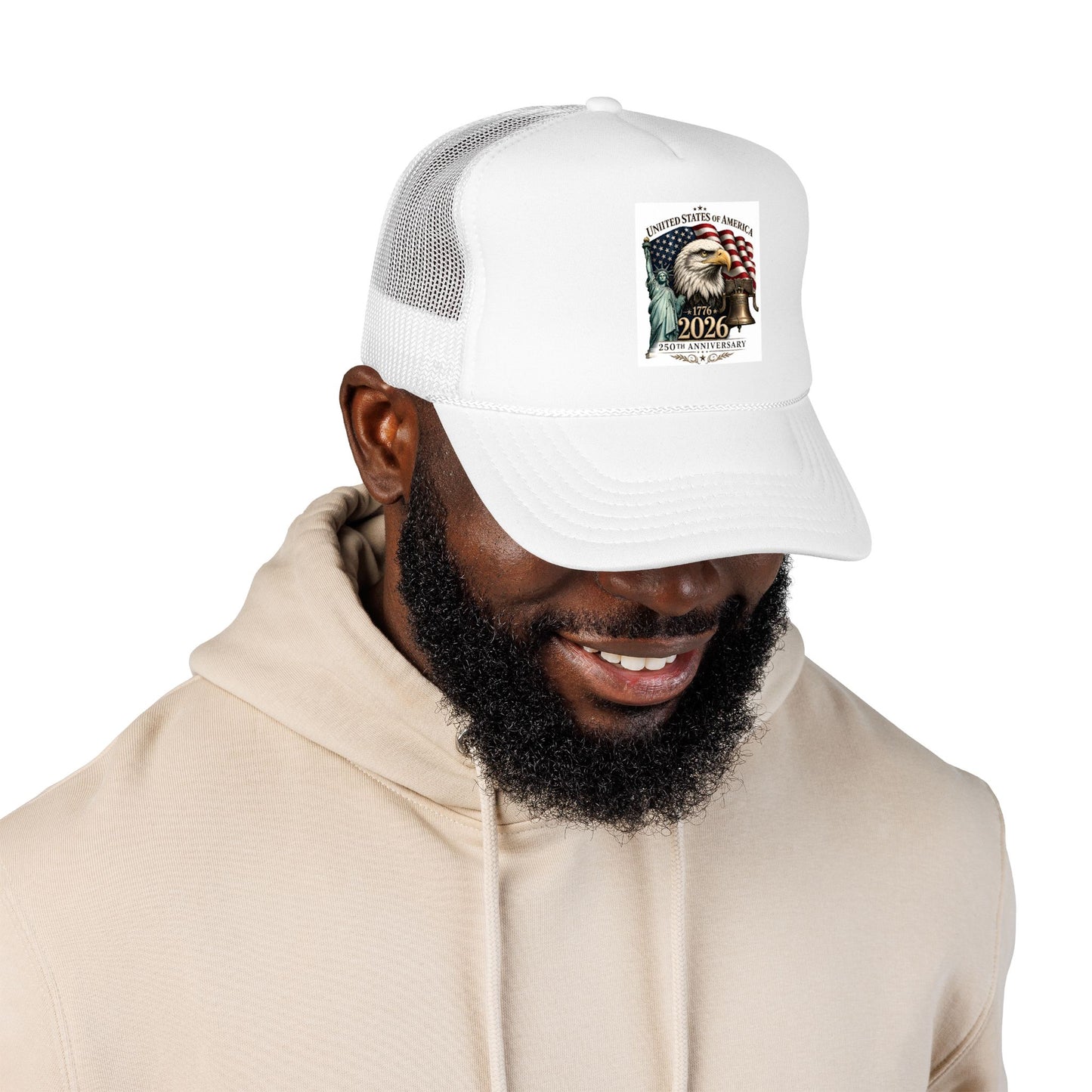 2026 Patriotic Eagle Trucker Hat