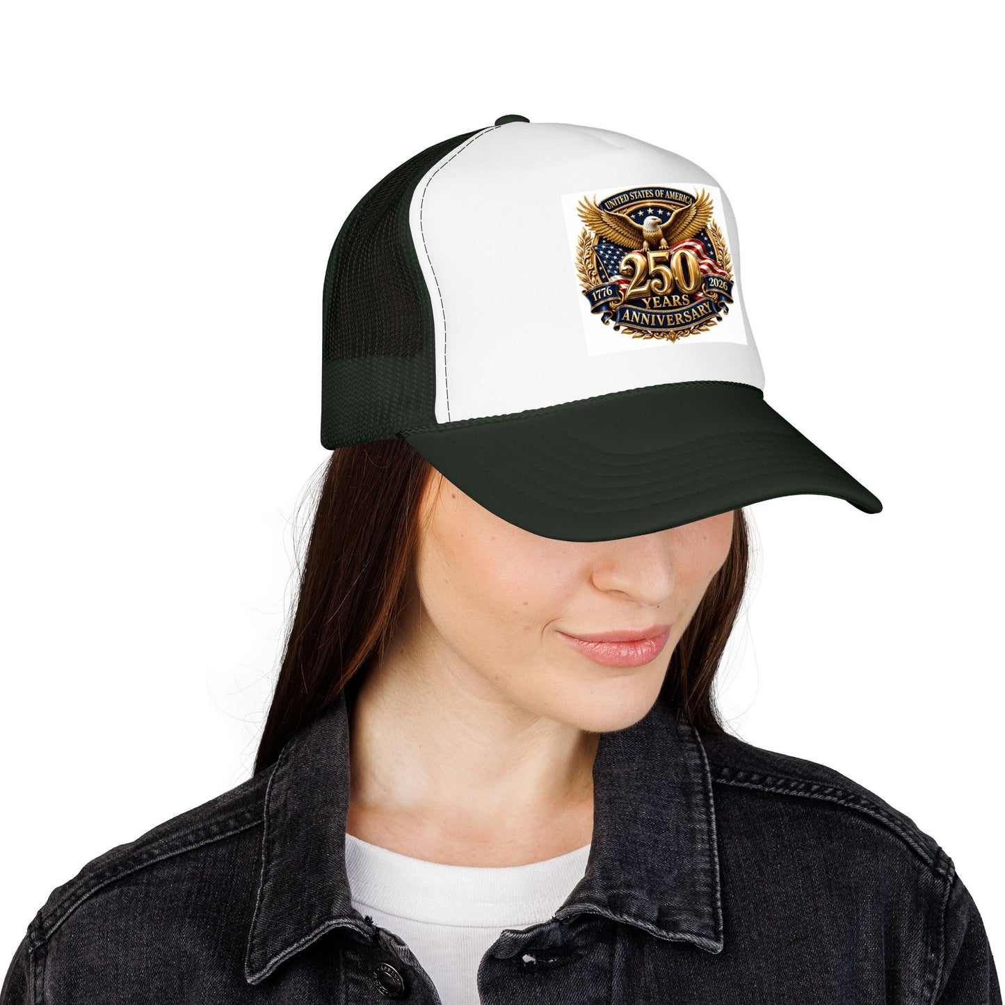 250th Anniversary Eagle Patch Trucker Hat