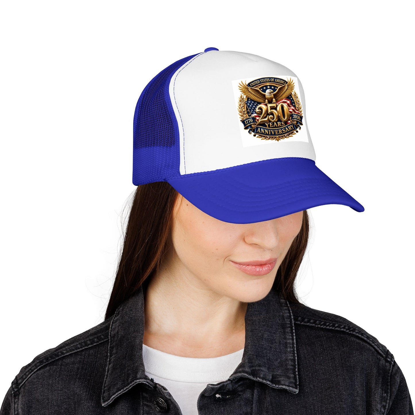 250th Anniversary Eagle Patch Trucker Hat