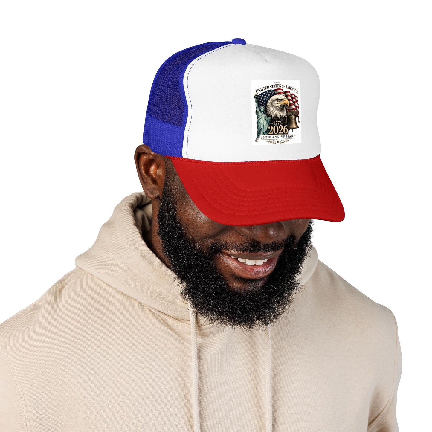 2026 Patriotic Eagle Trucker Hat